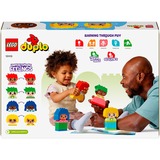 LEGO DUPLO Store følelser, Bygge legetøj Byggesæt, 1,5 År, Plast, 23 stk, 545 g