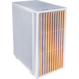 Lian Li DAN Cases B4 Vertical AeroDeck, Towerkabinet Hvid/træ