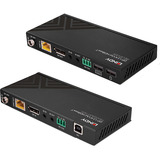 Lindy 150m Cat.6 KVM Extender, DisplayPort-udvidelse Sort