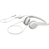 Logitech H390, Headset Hvid