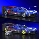 Mattel Brick Shop Hot Wheels Cadillac Project GTP Hypercar, Bygge legetøj Byggesæt, 10 År, Plast, 236 stk, 450 g
