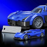 Mattel Brick Shop Hot Wheels Cadillac Project GTP Hypercar, Bygge legetøj Byggesæt, 10 År, Plast, 236 stk, 450 g