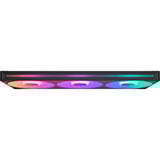 NZXT F420 RGB CORE, Sag fan Sort