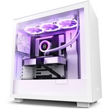 NZXT H7 Midi Tower Hvid, Towerkabinet hvid (mat), Midi Tower, PC, Hvid, ATX, EATX, micro ATX, Mini-ATX, SGCC, Stål, Hærdet glas, Spil