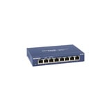 Netgear GS108GE netværksswitch Ikke administreret Gigabit Ethernet (10/100/1000) Blå Blå, Ikke administreret, Gigabit Ethernet (10/100/1000), Fuld duplex, Detail