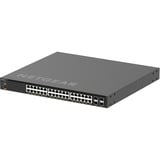 Netgear M4350-36X4V Administreret L3 10G Ethernet (100/1000/10000) Strøm over Ethernet (PoE) 1U Sort, Switch Administreret, L3, 10G Ethernet (100/1000/10000), Strøm over Ethernet (PoE), Stativ-montering, 1U