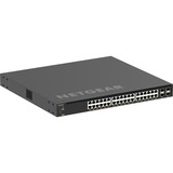 Netgear XSM4340CV Administreret L3 10G Ethernet (100/1000/10000) Strøm over Ethernet (PoE) 1U Sort, Switch Administreret, L3, 10G Ethernet (100/1000/10000), Strøm over Ethernet (PoE), Stativ-montering, 1U