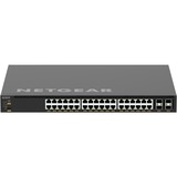 Netgear XSM4340CV Administreret L3 10G Ethernet (100/1000/10000) Strøm over Ethernet (PoE) 1U Sort, Switch Administreret, L3, 10G Ethernet (100/1000/10000), Strøm over Ethernet (PoE), Stativ-montering, 1U