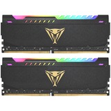 Patriot Viper Steel PVSR416G360C0K hukommelsesmodul 16 GB 2 x 8 GB DDR4 3600 Mhz Fejlkorrigerende kode Sort, 16 GB, 2 x 8 GB, DDR4, 3600 Mhz, 288-pin DIMM