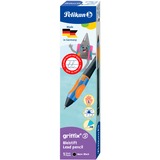 Pelikan 821100 stiftblyant 2 mm HB, Pen Sort, Sort, HB, 2 mm