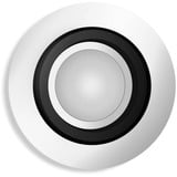 Philips Hue White Ambiance Milliskin indbygningsspot, LED lys Sølv
