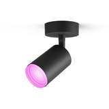 Philips Hue White & Color Ambiance Fugato 1-Spot, LED lys Sort