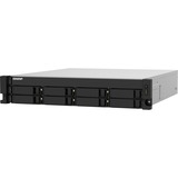 QNAP TS-832PXU-RP NAS Stativ (2U) Ethernet LAN Sort AL324 NAS, Stativ (2U), Annapurna Labs, AL324, Sort