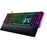 Razer Blackwidow V4, Gaming-tastatur Sort, DE-layout, Razer Yellow