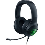 Razer Kraken V3 X, Gaming headset Sort