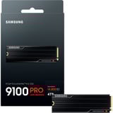 SAMSUNG 9100 PRO Heatsink 4 TB, Solid state-drev 