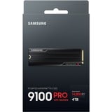SAMSUNG 9100 PRO Heatsink 4 TB, Solid state-drev 