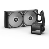 Sharkoon S50 ARGB, Vandkøling Sort