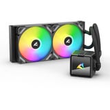 Sharkoon S50 ARGB, Vandkøling Sort