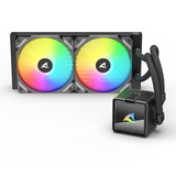 Sharkoon S50 ARGB, Vandkøling Sort