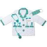 Spin Master MPP RLP Doctor Rl Ply Costume Set GML Smart kostume Barn Unisex Uniform, Rollespil Smart kostume, Barn, Unisex, Uniform, Læge, Grøn, Hvid