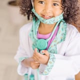 Spin Master MPP RLP Doctor Rl Ply Costume Set GML Smart kostume Barn Unisex Uniform, Rollespil Smart kostume, Barn, Unisex, Uniform, Læge, Grøn, Hvid
