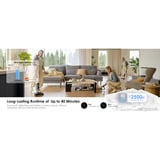 Tineco FLOOR ONE S5 Stretch Extreme, Våd / tør støvsuger Hvid/Sort