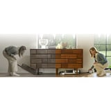 Tineco FLOOR ONE S5 Stretch Extreme, Våd / tør støvsuger Hvid/Sort