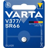 VARTA -V377 Husholdningsbatterier Engangsbatteri, SR66, Sølvoxid (S), 1,55 V, 1 stk, 27 mAh