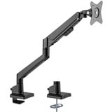 goobay Enkelt skærmholder med gasfjeder, Skærmbeslag Sort