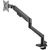 goobay Enkelt skærmholder med gasfjeder, Skærmbeslag Sort