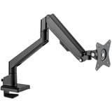 goobay Enkelt skærmholder med gasfjeder, Skærmbeslag Sort