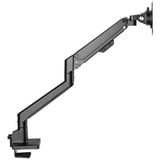 goobay Enkelt skærmholder med gasfjeder, Skærmbeslag Sort