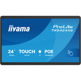 iiyama ProLite TW2424AS-B3P, Offentlig visning Sort (mat), Interaktivt fladpanel, 60,5 cm (23.8"), 1920 x 1080 pixel, Wi-Fi, 24/7