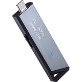 ADATA AELI-UE800-2T-CSG USB-nøgle 2 TB USB Type-C 3.2 Gen 2 (3.1 Gen 2) Sølv, USB-stik aluminium (brushed), 2 TB, USB Type-C, 3.2 Gen 2 (3.1 Gen 2), 1000 MB/s, Glide, Sølv