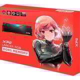 ADATA LANCER RGB hukommelsesmodul 64 GB 2 x 32 GB DDR5 Sort, 64 GB, 2 x 32 GB, DDR5, 6400 MHz, 288-pin DIMM