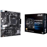 ASUS PRIME A520M-K AMD A520 Stik AM4 micro ATX, Bundkort AMD, Stik AM4, AMD Ryzen™ 3, AMD Ryzen™ 5, AMD Ryzen™ 7, Stik AM4, DDR4-SDRAM, 64 GB