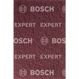 Bosch 2 608 901 214 sandpapir Slibepude Medium grus 1 stk, Slibning ark mørk brun, Slibepude, Medium grus, Fjernelse af maling, Metal, Træ, Tør slibning, 152 mm