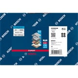 Bosch 2 608 901 214 sandpapir Slibepude Medium grus 1 stk, Slibning ark mørk brun, Slibepude, Medium grus, Fjernelse af maling, Metal, Træ, Tør slibning, 152 mm