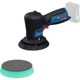Bosch Batteri-polermaskine GPX 12V-125 Professional solo, 12 Volt Blå/Sort