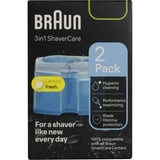 Braun CCR2 Rengøringspatron Rengøringspatron, Blå, Braun, Braun Clean&Charge, Box, 2 stk