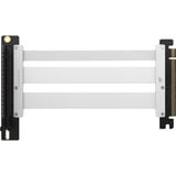 Corsair Premium PCIe 5.0 ×16 forlængerkabel, Forlængerledning Hvid