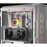 Corsair Premium PCIe 5.0 ×16 forlængerkabel, Forlængerledning Hvid