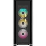 Corsair iCUE 7000X RGB Full Tower Sort, Store towerkabinet Sort, Full Tower, PC, Sort, ATX, Spil, Flere