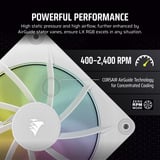 Corsair iCUE LINK LX120 RGB Renoveret, Sag fan Hvid