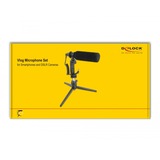 DeLOCK Vlog Shotgun Mikrofon Sæt Sort