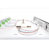 Digitus LWL-splejsebox, udstyret, 6x LC-APC DX, OS2, Splejse boks 