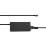 FSP NB C strømadapter og vekselret Indendørs 100 W Sort, Strømforsyning Sort, Universel, Indendørs, 100 - 240 V, 50/60 Hz, 100 W, 5 - 20 V