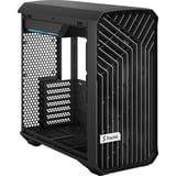 Fractal Design Torrent Compact Tower Sort, Towerkabinet Sort, Tower, PC, Sort, ATX, EATX, micro ATX, Mini-ITX, SSI CEB, Hærdet glas, Spil