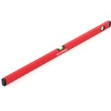 GEDORE Red aluminiumniveau, 100 cm, 2 libeller, Vaterpas Rød
